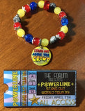 STAND OUT VIP POWERLINE TICKET PIN & BRACELET SET